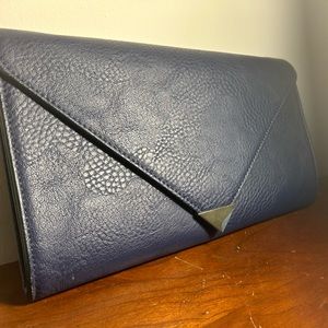 Navy Blue clutch bag: Charming Charlie